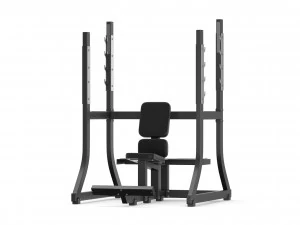technogym pure olympic military bench 3D Model
