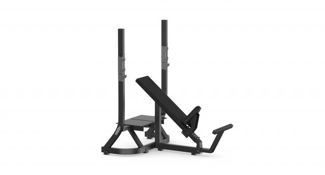technogym pure olympic incline bench 3D Model .c4d .max .obj .3ds .fbx .stl .blend