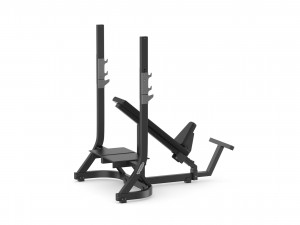 technogym pure olympic incline bench Model 3D