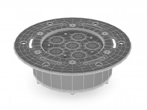 dts led underwater donut 6 fc Modello 3D