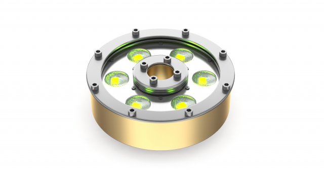dts led underwater donut 6 fc 3D Model .c4d .max .obj .3ds .fbx .stl .blend 