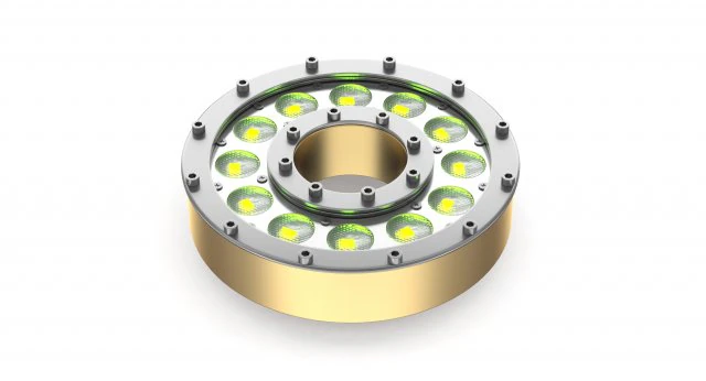 dts led donat bawah air 12 fc Model 3D .c4d .max .obj .3ds .fbx .stl .blend 