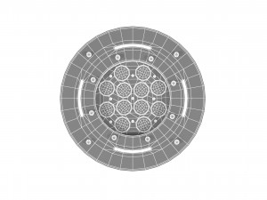 dts led underwater helios bronze 12 fc Modello 3D