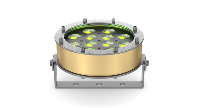 dts led underwater helios bronze 12 fc with stand Modèle 3D .c4d .max .obj .3ds .fbx .stl .blend 