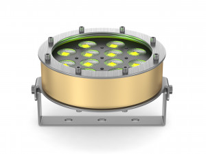dts led underwater helios bronze 12 fc with stand 3D Model