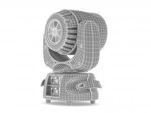 dts wash moving head nick nrg 801 Modelo 3D