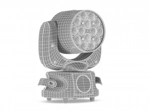 dts wash moving head nick nrg 801 Modelo 3D