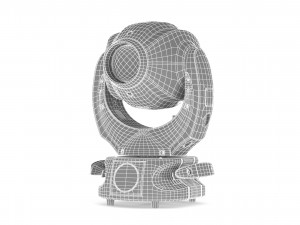dts wash moving head raptor 3Dモデル
