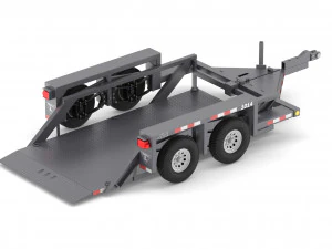 remolque de plataforma jlg 1014 Modelo 3D
