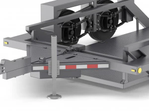 remolque de plataforma jlg 1014 Modelo 3D