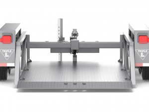 jlg 1014 flatbed trailer 3D Модель