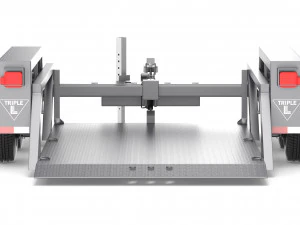remolque de plataforma jlg 1014 Modelo 3D