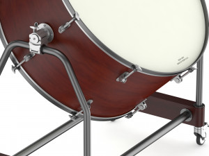 yamaha percussion bass drum cb-9000 series 3D 模型