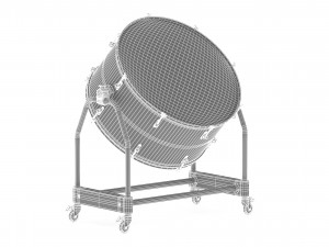 yamaha percussion bass drum cb-9000 series 3D 模型