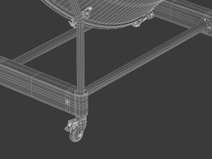 yamaha percussion bass drum cb-9000 series 3D 模型