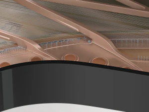 yamaha s7x premium grand piano 3D Model