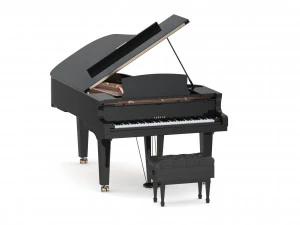 yamaha s7x premium grand piano 3D Model