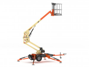 jlg t350 towable boom lift Modèle 3D