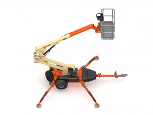 jlg t350 towable boom lift 3D Model