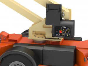 jlg t350 towable boom lift 3D Model