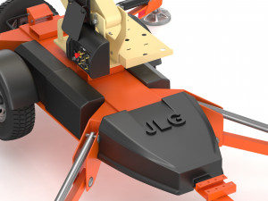 jlg t350 towable boom lift 3D Model