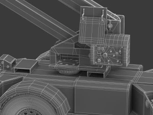 jlg t350 towable boom lift 3D Model