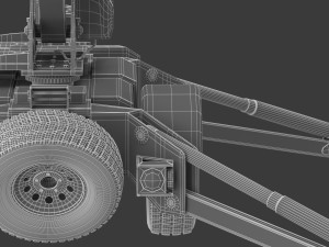 jlg t350 towable boom lift 3D Model