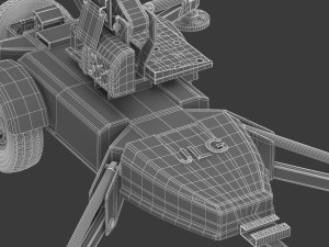 jlg t350 towable boom lift 3D Model