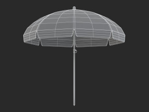 beach umbrella 3D Model