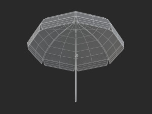beach umbrella 3D Model