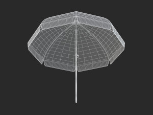 beach umbrella 3D Model