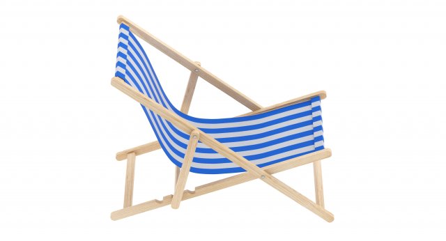 beach chair 3Dモデル .c4d .max .obj .3ds .fbx .stl .blend 