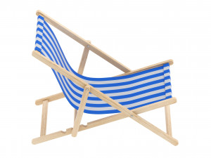 beach chair Modèle 3D