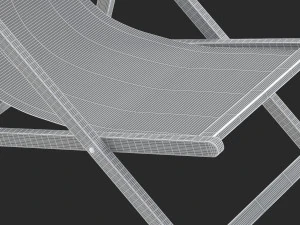 beach chair 3D Model