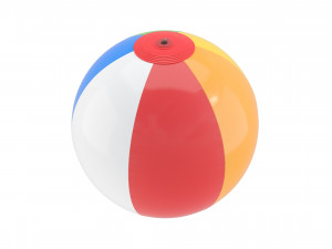 beach ball Modelo 3D