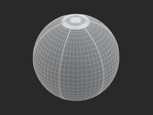 beach ball 3Dモデル
