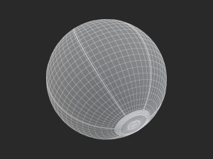 beach ball 3Dモデル