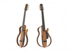 yamaha silent guitar slg200n with stands Modelo 3D