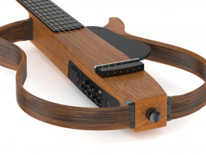 yamaha silent guitar slg200n with stands Modelo 3D