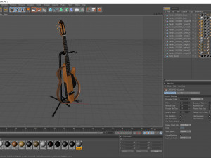 yamaha silent guitar slg200n with stands Modelo 3D