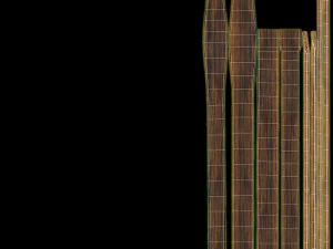 yamaha silent guitar slg200n with stands 3D Model