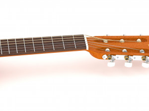 yamaha classical guitar gl1 with stands 3D-Modell