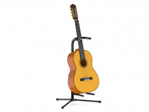 gitar klasik yamaha gc12s dengan stand Model 3D