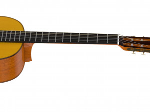 yamaha classical guitar gc12s with stands 3D मॉडल