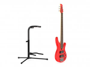 yamaha basses guitar trbx305 with stands 3D Model