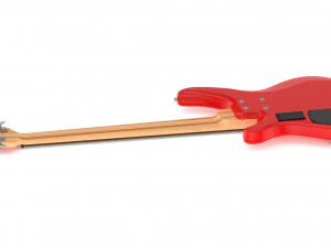 yamaha basses guitar trbx305 with stands 3D Model