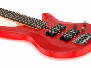yamaha basses guitar trbx305 with stands Modelo 3D