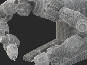 3d abb yumi industrial robot 3D Model