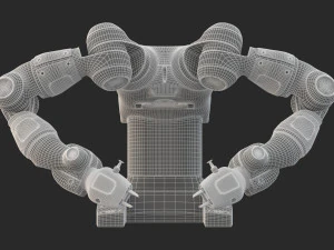 3d abb yumi industrial robot 3D Model