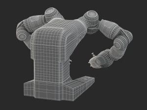 3d abb yumi industrial robot 3D Model